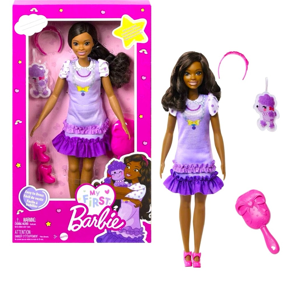 My first Barbie “Brooklyn”. 13.5in NIB. Softer and taller than regular Barbies.